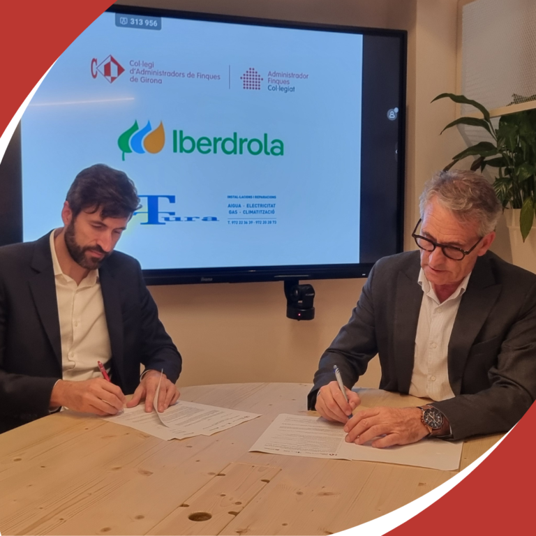 Signem un nou acord de patrocini amb Iberdrola per a la millora de l’eficiència energètica dels edificis 