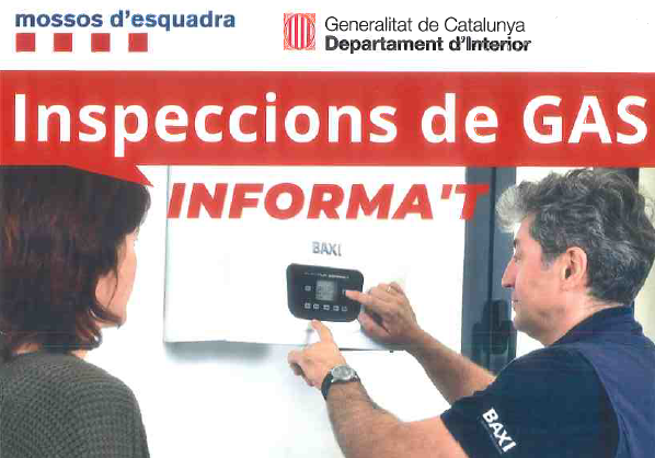 Els Mossos d’Esquadra alerten d’un augment d’estafes relacionades amb les revisions i inspeccions de gas 