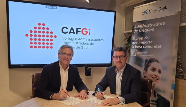 CaixaBank se suma a les empreses que confien en el col·lectiu d’AFC a través d’un acord de col·laboració amb el CAFGi