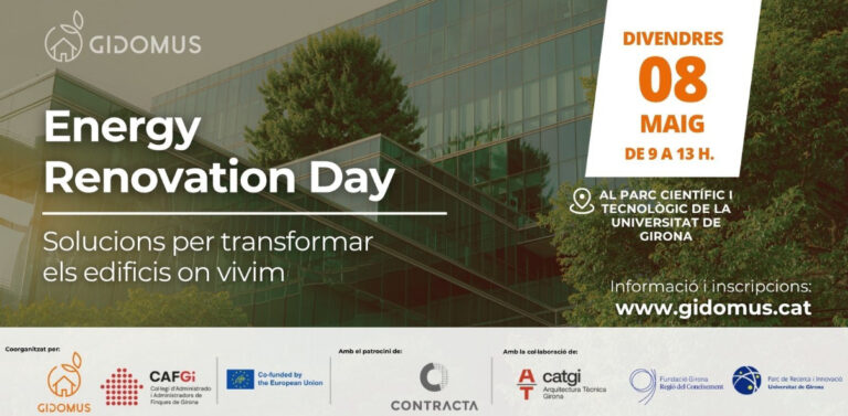 Coorganitzem el GiDomus Energy Renovation Day a Girona, on participarem també com a ponents 